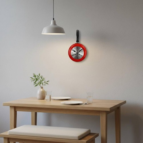 Horloge poêle chiffres noirs - poêle,