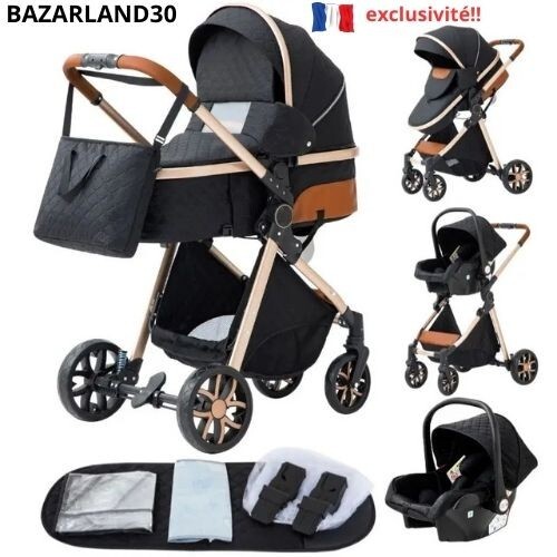Poussette 1 bébé - 3, en