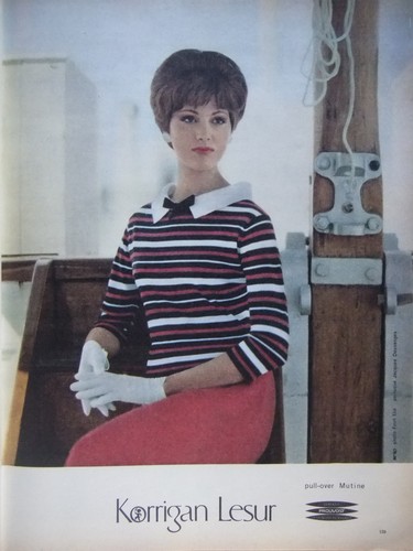Publicité 1959 pull - publicitÉ, pull-over