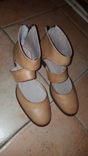 Chaussures Sandales Cuir Beige