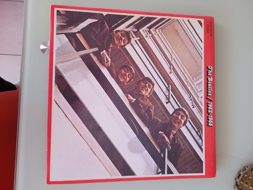 Vinyles the beatles - beatles, rouge
