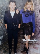 Women Fashion High heels Handbag Shoes Long Leg Print Ad THE KOOPLES 1