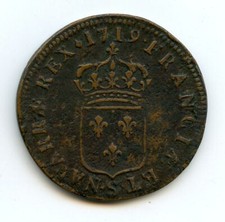 Louis XV (1715-1774) Sol au