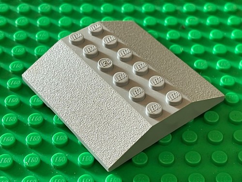 Lego light gray slope 6x6 - slope, 33
