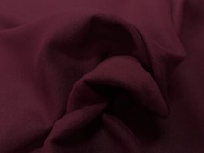 Tissu Caban bordeaux foncé