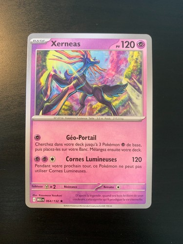 Carte pokémon rare xerneas - pokémon,