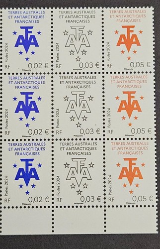 Bloc timbres stamps taaf - bloc,
