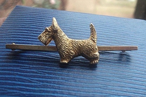 Scottie westie chien broche - chien,