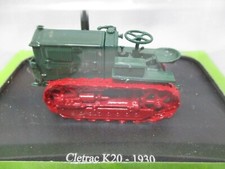 DV9129 HACHETTE 1/43 TRACTEUR CLETRAC K20 1930 REF G1093057 TRES BON ETAT