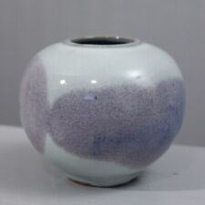 Bougeoir boule vase grès