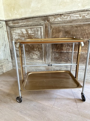 Table roulante pliante - , vintage