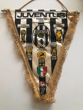 Grand Fanion 90s pennant wimpel ** JUVENTUS TORINO 1897 **