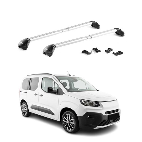 Barres toit transversales - barres, de
