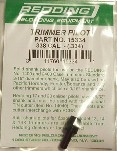 15334 redding hornady forster - 15334,