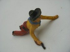 Soldat Figurine plastique Far west 1/32 Cowboy allongé  JIM ??? France