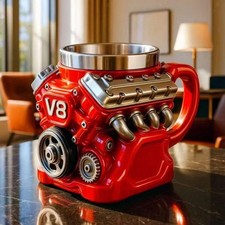 Mug à café V8, cadeau de