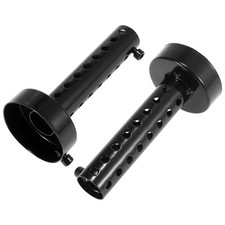 2pcs 60mm Moto Silencieux D'échappement Insert D'échappement Silencieux Tuyau