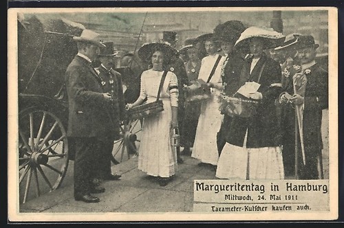 Carte postale hambourg - carte,