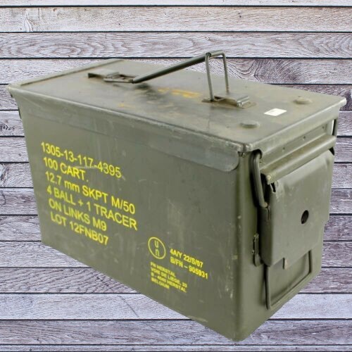 Caisse munitions cal - caisse, 50