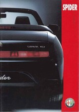 Catalogue Brochure Alfa Romeo Spider (916) 07/1996 Italie Italia