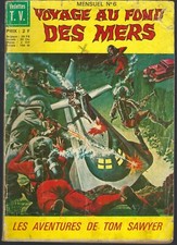 BD 795 - Voyage au fond des mers N°6. Les aventures de Tom Sawyer 1970