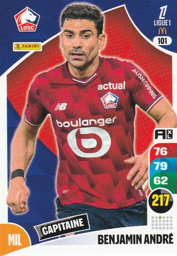 101 carte foot - foot, panini