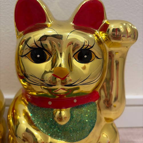 Maneki neko lucky - maneki, gold