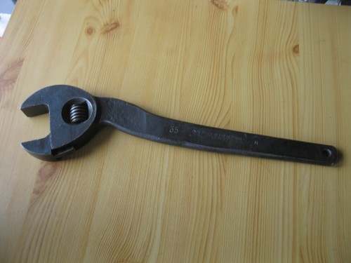 Ancienne cle molette 35 - ancienne,