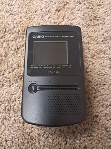 Casio 470b 470 - casio, tv-470
