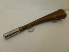 Ancienne Corne / Pibole S N C F en CUIVRE Train Chemin De Fer Cheminot Gare Loco