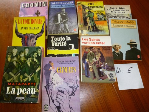 Lot livres de - 7,
