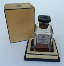 RARE ancien FLACON DE PARFUM MINIATURE LANVIN ARPEGE dans son COFFRET