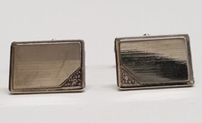 Boutons de manchette en argent