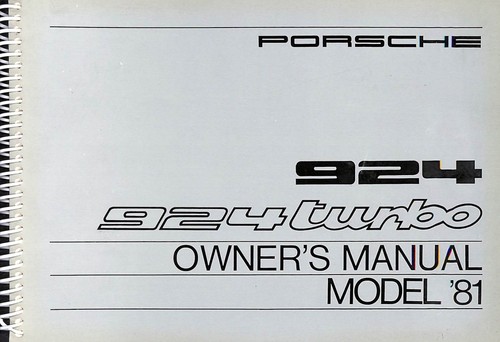 Porsche 924 turbo - 924, manuel