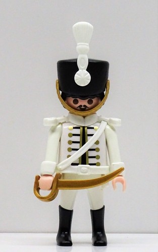 Hussard soldat blanc - soldat, a