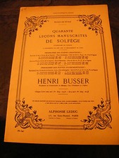 "Partition 40 leçons