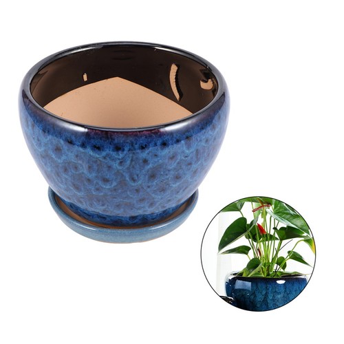 Pot ceramique pour plantes - pot,