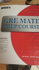 GRE Math Prep Course by Jeff Kolby and Derrick Vaughn (2009, Paperback)