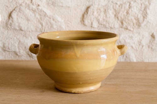 Ancien pot confit terre - ancien,