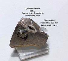 Véritable Quartz diamant USA