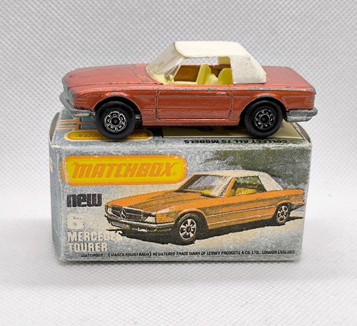 Mercedes 350sl matchbox - mercedes,