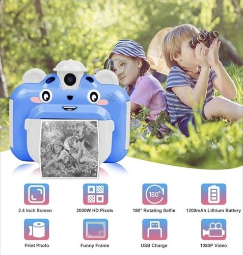 Kids camera instant print - instant,
