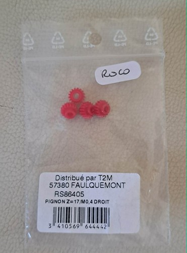 Roco 86405 lot engrenage - lot, 4