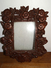 Ancien Cadre Photo en Bois