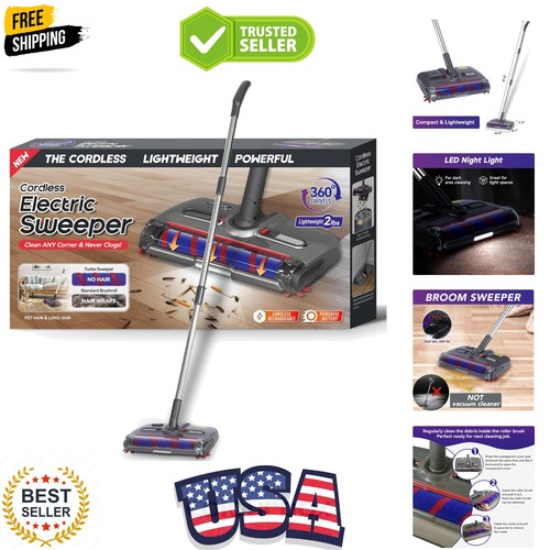 Swivel cordless sweeper floor - swivel,