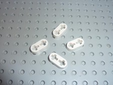 4 x LEGO TECHNIC white Beam
