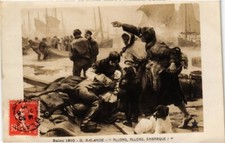 CPA AK Allons Allons Embarque