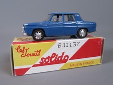 D484 Solido Hachette Made in France Renault 8 Gordini 1300 1967 Bleu 1:43 Boite