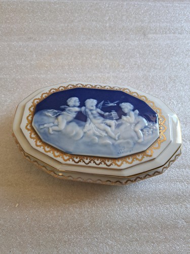Boîte porcelaine limoges - boîte,