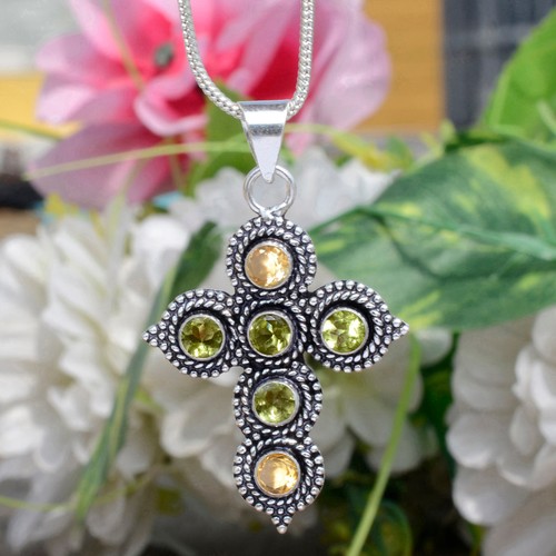 Pendentif ancien argent - en,